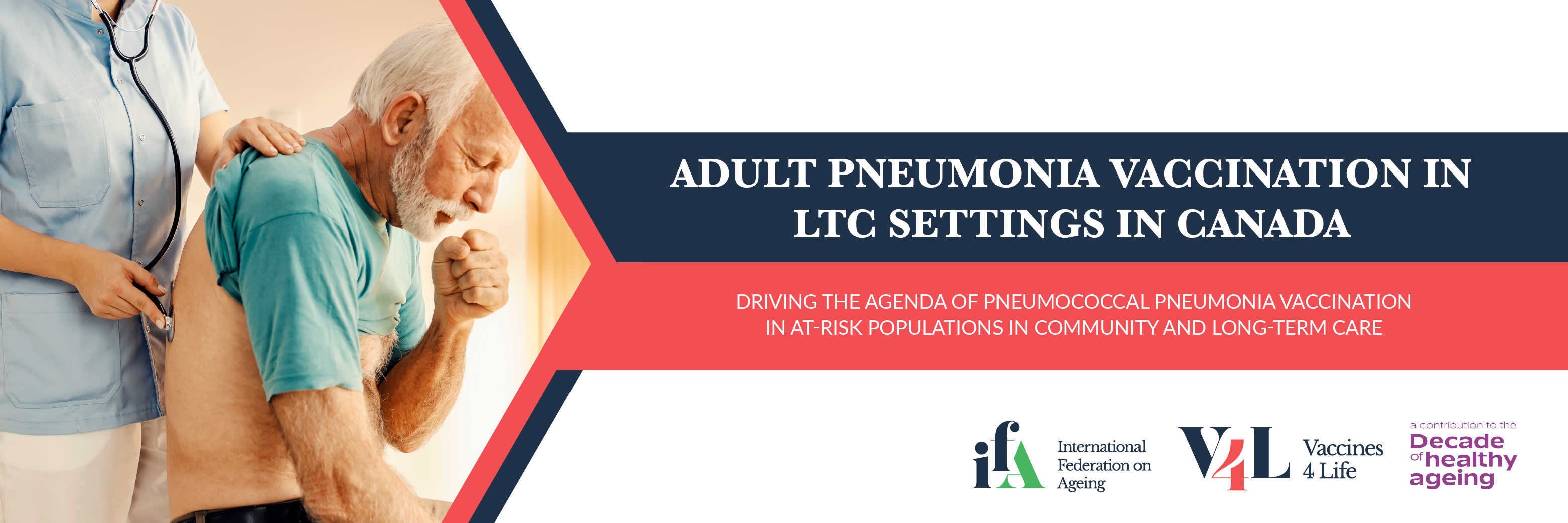 Page_banner Pneumonia Vaccination in LTC settings in Canada Banner